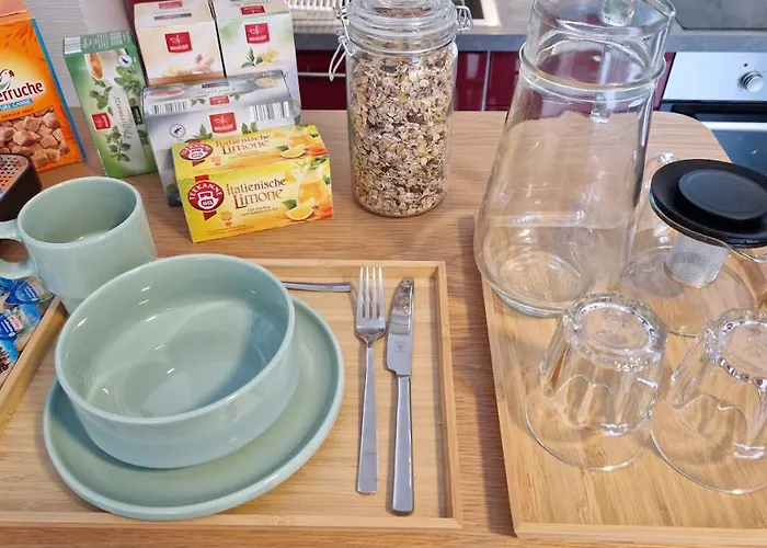 Center 4 People King Bed, Near Switzerland, G'ermany, Near Airport, Free Parking Appartement *